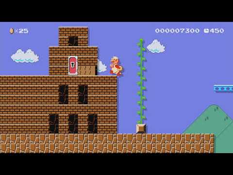 Super Luigi Bros Remix (3-3&3-4) by Nasetto BG - Super Mario Maker - No Commentary 1br