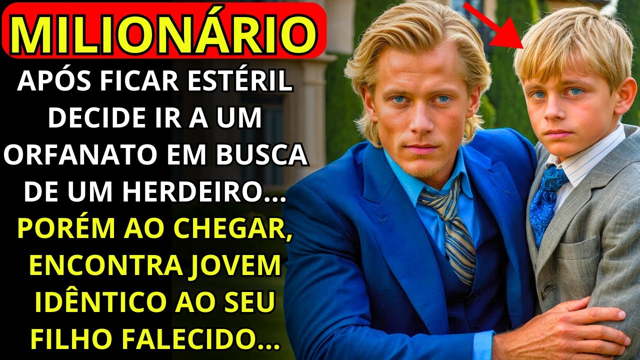 MILIONÁRIO ESTÉRIL VISITA UM ORFANATO EM BUSCA DE UM HERDEIRO... TODOS FICAM EMOCIONADOS QUANDO...