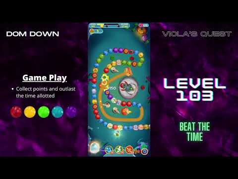 Viola's Quest 🟣🟠🔴 / Level 103 / Dom Down