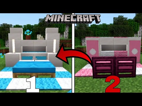 Ultimate Minecraft Bed Design - #1 Trick for Crafting Beds