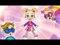 Diana and Roma Magic Super Hero Doll Cartoons