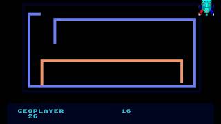Atari 800 Game: Super Barricade (1980 Softside)