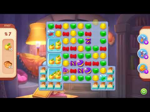 Homescapes Level 11167 No Boosters Gameplay