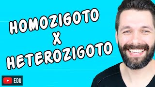 HOMOZIGOTO E HETEROZIGOTO - DIFERENÇAS - Genética | Biologia com Samuel Cunha