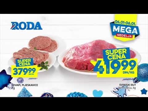 Mega nedelja 4.01 - 12.01.2018.