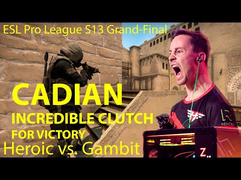 CSGO POV Heroic #cadiaN vs Gambit at mirage - 20 kills