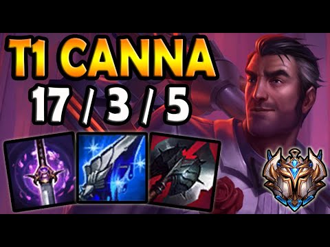 Jayce TOP vs Renekton [ T1 Canna ] Lol Challenger Korea ✔️ 10.16 ✔️