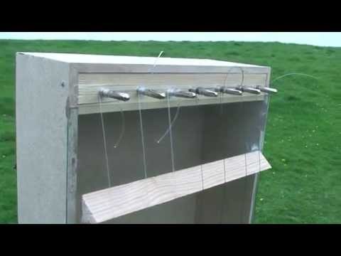 Glass Fronted Wind Harp