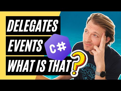 Delegates & Events in C# Explained for Beginners (a little of Event-Driven Development)🔔