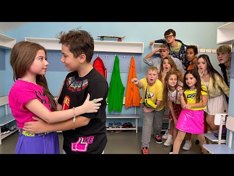 Milana und Kamil GEHEN AUF EIN DATE! ❤️ Liebe Challenge in der Schule | Deutsch KiKiDo | Serie 24