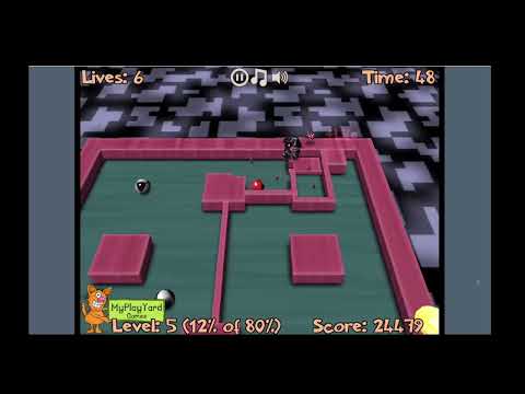 Xonix 3D Flash Game - Full Gameplay