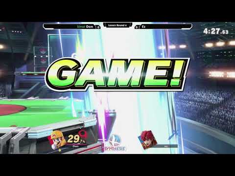Smash Ultimate: Don (Mario) V Ez (Roy) - Synthesis 3 Tournament SSBU