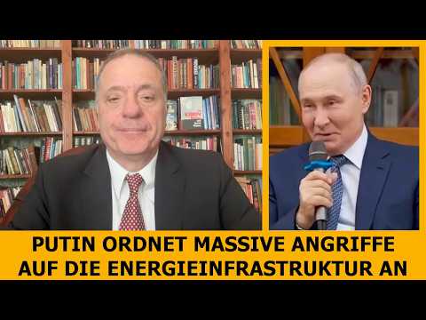 Russland will Ukraines Energiesystem zerstören; Selenskyj beschuldigt andere, Kiew/Sumy getroffen Video-Thumbnail von YouTube
