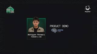 Akon Labs Demo | Abhigyan Patwari (Founder & CEO, Akon Labs) | Magicball