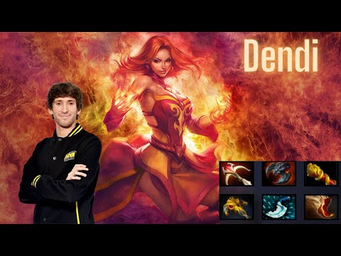 B8.Dendi as Lina Episode #6 - Ranked Match Highlights
