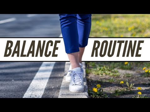 Top Balance Exercises for Seniors 70+ (Only 1 Min/Day)