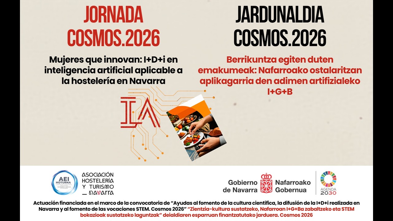 Pamplona acoge una jornada sobre inteligencia artificial para la hostelería desarrollada por mujeres navarras