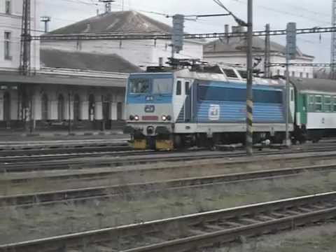 Odjezd vlaku Os 6823 (ČD 163.257) - Chomutov, 30. 11. 2012
