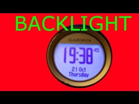 Garmin Forerunner 405 / 410 - Setting your Backlight - Running in the Dark