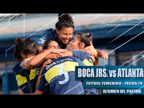 [FutFemenino] Boca Jrs 1 Atlanta 0 - Fecha 19