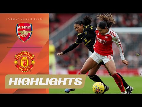 Red Devils Slow Down Gunners With Away Point | Arsenal v Manchester United | Barclays WSL 25/26