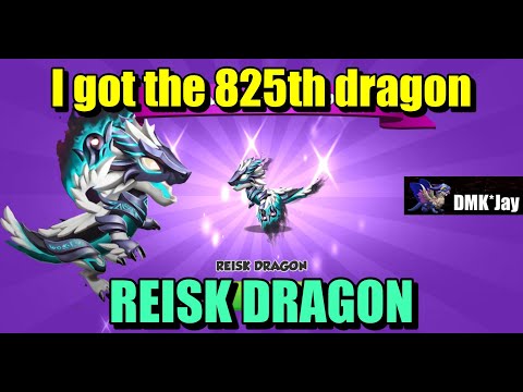 ORIGIN OF SHADOW - I got the 825th dragon REISK DRAGON - Dragon Mania Legends - (DMK*Jay)