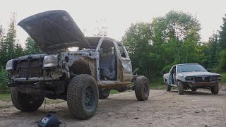 Tacoma vs BRAT Rally Race! Subaru vs Toyota 50K sub stunt!