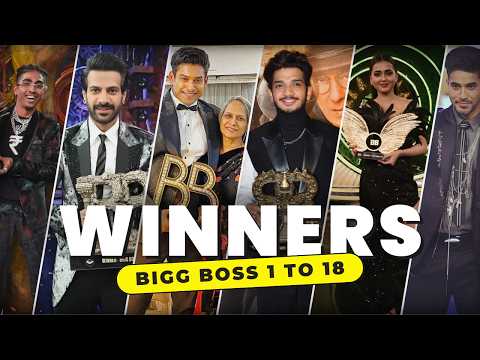 Most Epic Bigg Boss Season 1 to 18 Winning Moments  | Salman Khan | Colors TV