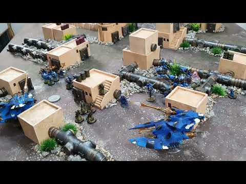 Space Marines vs Craftworld Eldar, Warhammer 40k battle report