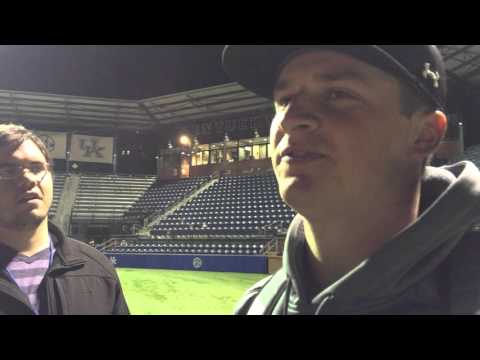 Clarke Schmidt after Game 1 win against Kentucky