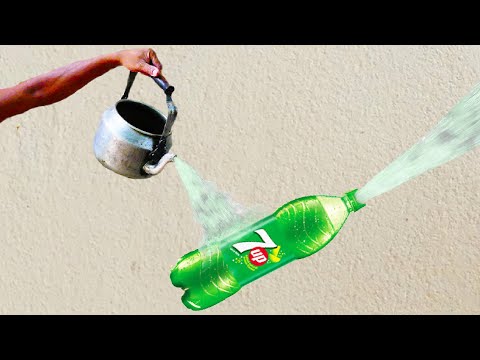 Free electricity | I turn PVC pipe buy bottle  water at home free no need electricity power
