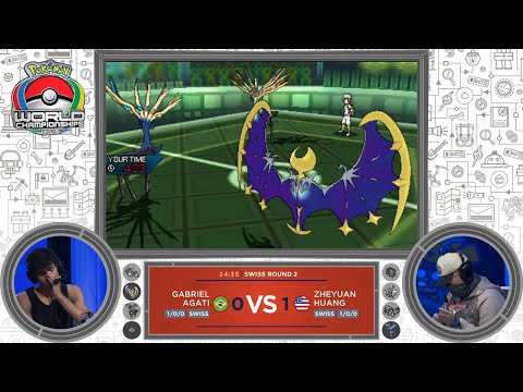 2019 Pokemon World Championships VGC Masters Day 2 - Gabriel Agati vs Zheyuan Huang - Swiss R2
