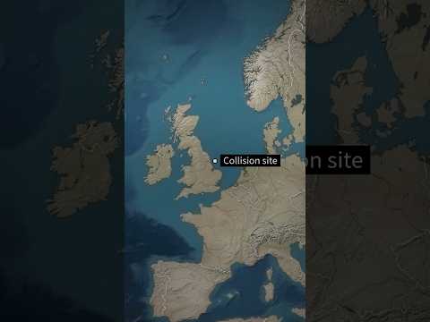 North Sea tanker and cargo ship collide off coast of northeastern England | AFP #shorts