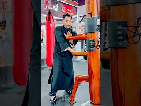 Fight breakdown - wooden dummy applications #vothuat #woodendummy #ipman #wingchun #kungfu #howto