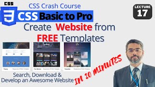 How to Create Website from Templates | How to Download and Edit Website Templates #17