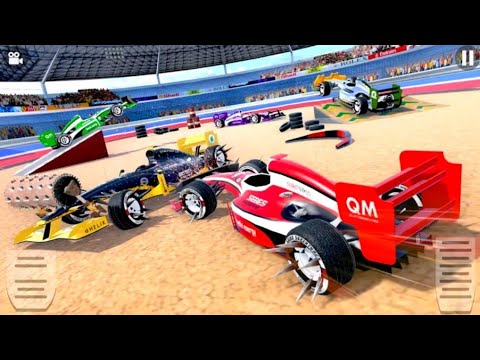Top Formula Car Demolition Derby Crash Stunt Drive Simulator - Android IOS Gameplay.