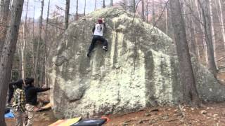 小川山 分岐岩中央