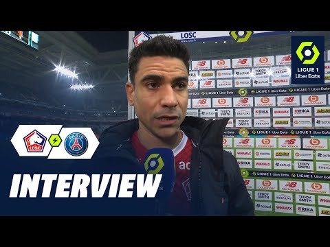 Interview de fin de match : LOSC LILLE - PARIS SAINT-GERMAIN (1-1) / 2023-2024