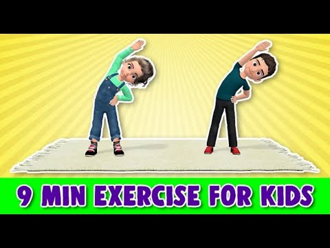 9 Min Exercise For Kids   Home Workout