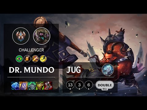 Dr. Mundo Jungle vs Viego - BR Challenger Patch 11.8