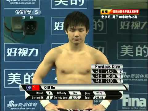 １０米跳台满分大战 - 邱波vs 曹缘  Qiu Bo/Cao Yuan for 10's in World Series