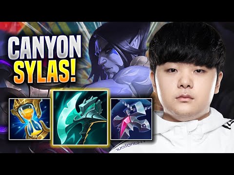 CANYON IS A BEAST WITH SYLAS! - DK Canyon Plays Sylas JUNGLE vs Wukong! | Preseason 2023