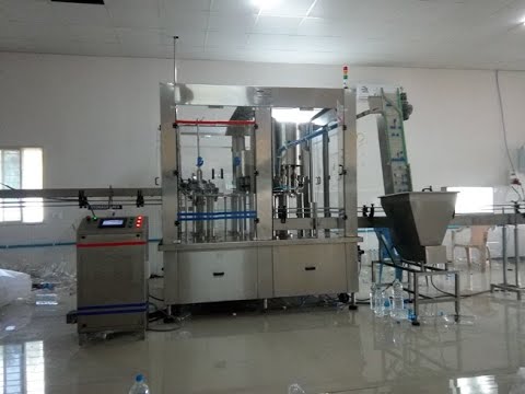 90 Bpm Mineral Water Bottle Filling Machine