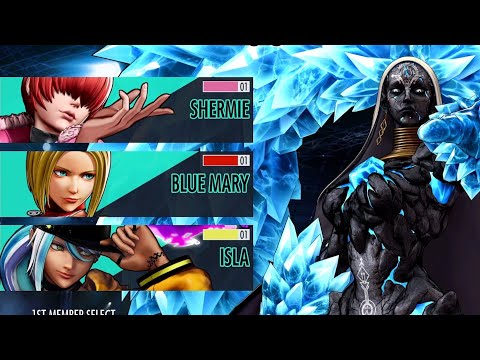 KOF XV fighting last boss Highest Difficulty