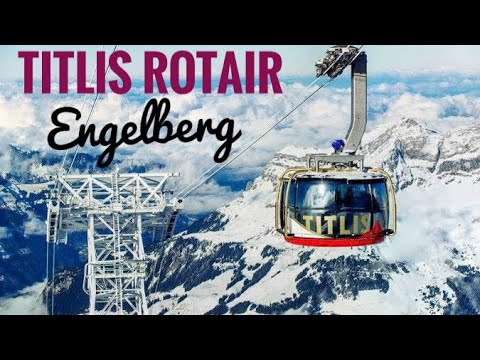 TITLIS ROTAIR-Revolving Cable Car/ENGELBERG/Switzerland/Indian YouTuber