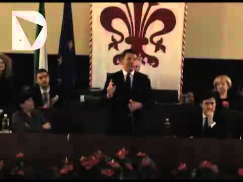 Renzi, il saluto in consiglio comunale - integrale