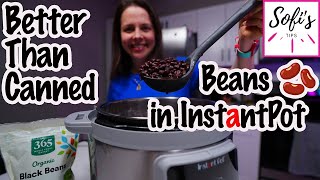 Instant Pot Beans 🫘 for Busy Weeks: Cheap, Easy, Delicious 😋 (soaked or unsoaked you pick 🫵)