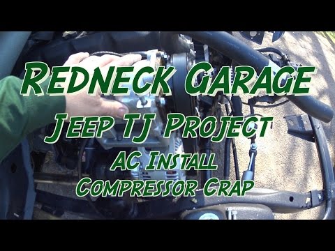 Jeep Wrangler TJ Project - AC Install 2 - Compressor Problems