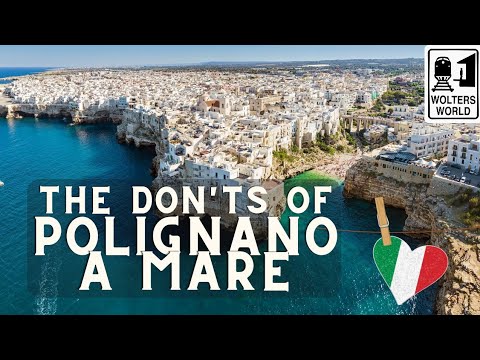 The Italian Beach Town Better than The Amalfi Coast - Polignano a Mare, Italy