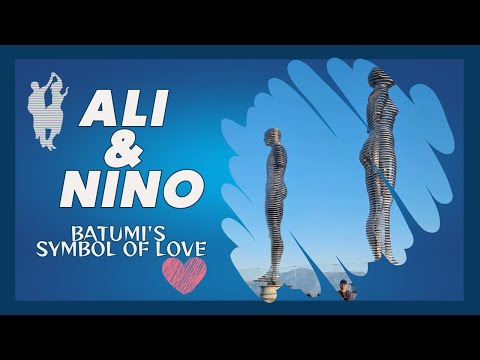 💕 Batumi's Symbol of Love: Ali and Nino 👩‍❤️‍👨  #zeeskha